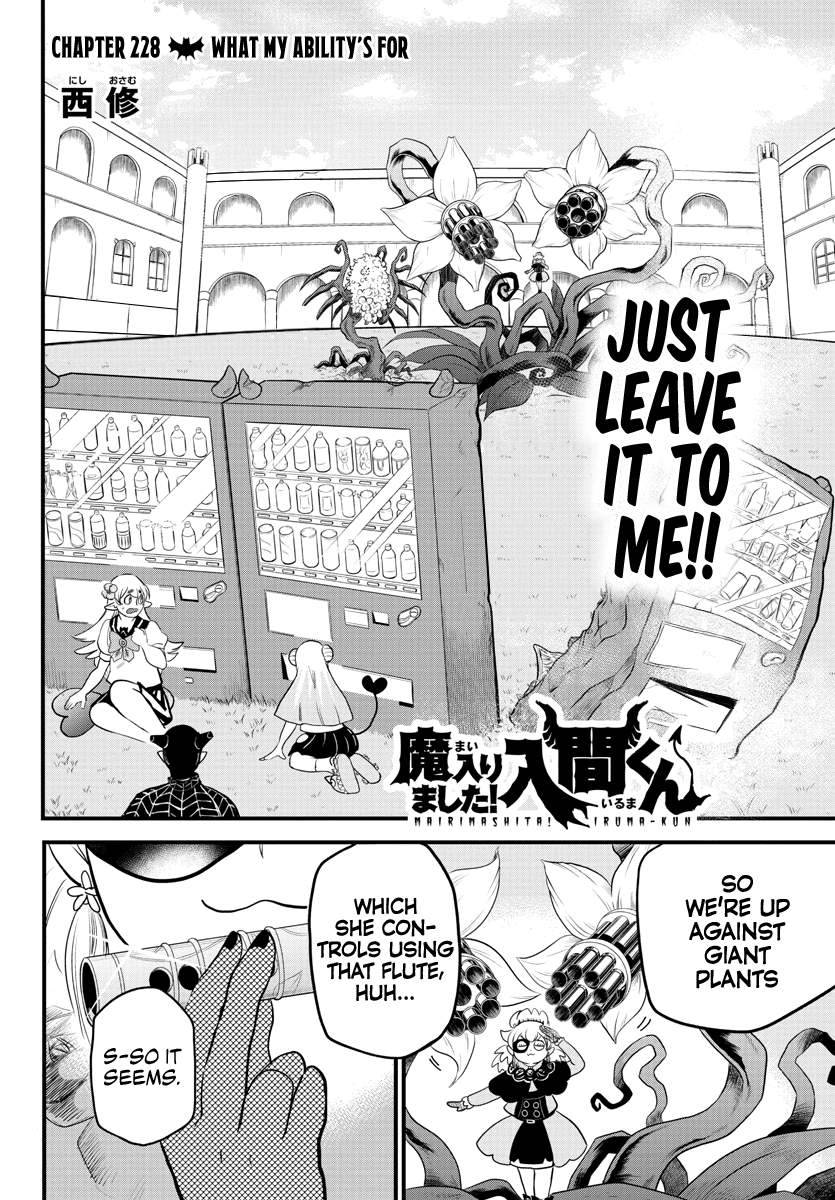 Welcome to Demon School! Iruma-kun, Chapter 228 image 02